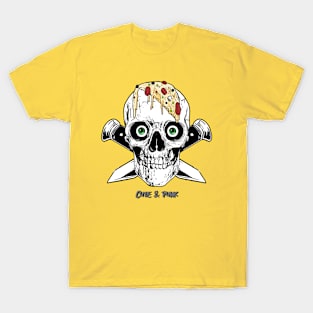 CUTE & PUNK SCULLS by WOOF SHIRT T-Shirt